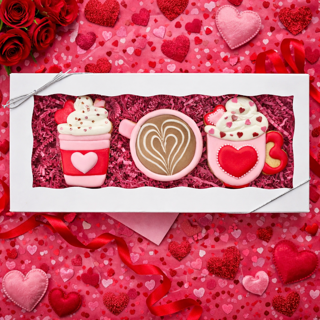 Icing & Lattes: A Galentine’s Cookie Decorating Class at Wah Coffee Kitchen